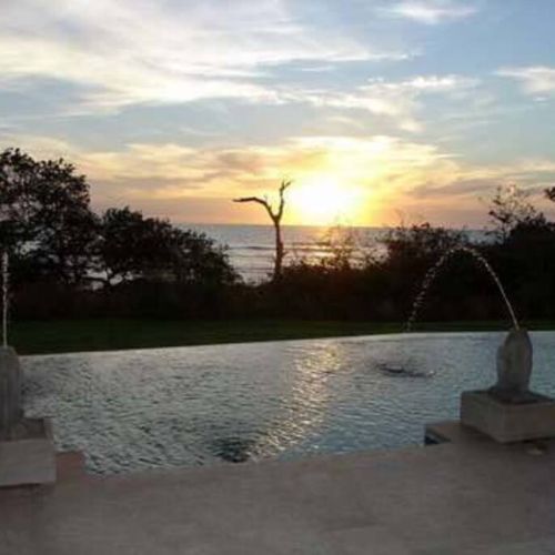 Infinity pool to enjoy at all times. Sunsets are fantastic!