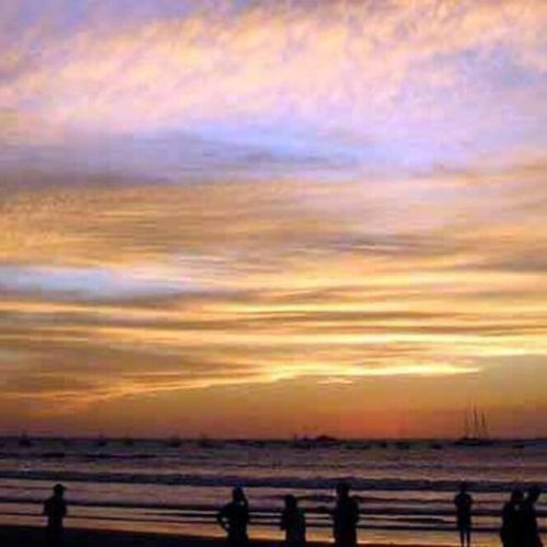 Sunset on Tamarindo Beach - just a few steps from Matapalo